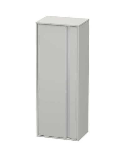 Пенал подвесной бетонно-серый матовый L Duravit Ketho KT1267L0707