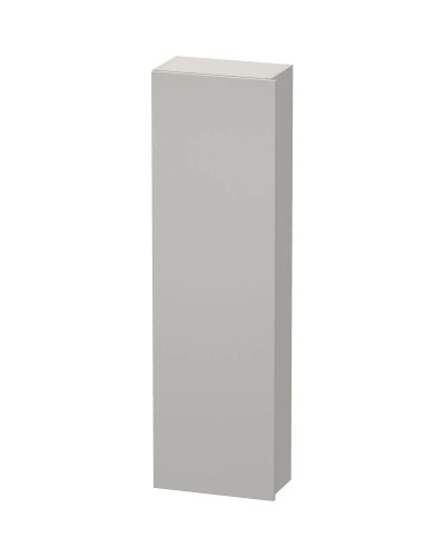 Пенал подвесной бетонно-серый матовый L Duravit DuraStyle DS1218L0707