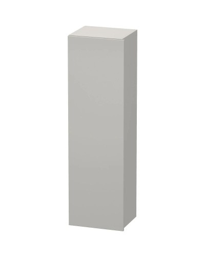 Пенал подвесной бетонно-серый матовый L Duravit DuraStyle DS1219L0707