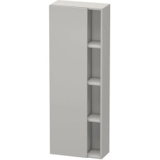 Пенал подвесной бетонно-серый матовый L Duravit DuraStyle DS1238L0707