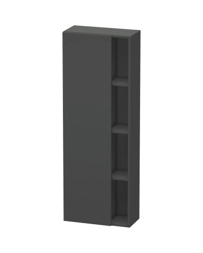 Пенал подвесной графит матовый L Duravit DuraStyle DS1238L4949