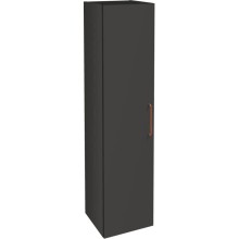 Пенал подвесной серый антрацит матовый L Jacob Delafon Odeon Rive Gauche EB2570G-R7-M53