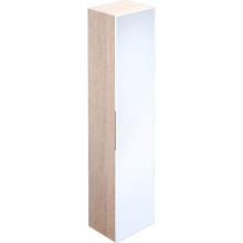 Пенал подвесной белый глянец/дерево R IDDIS Mirro MIR4000i97