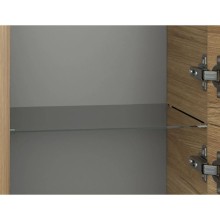 Пенал подвесной орех L/R Cersanit Lara A63417