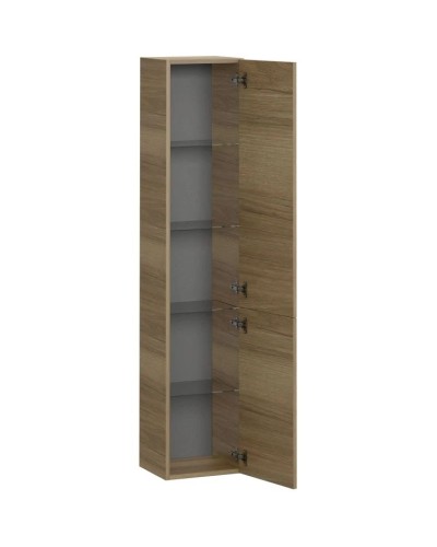 Пенал подвесной орех L/R Cersanit Lara A63417