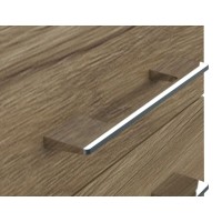 Пенал подвесной орех L/R Cersanit Lara A63417