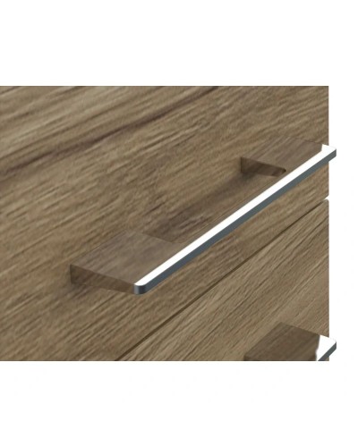 Пенал подвесной орех L/R Cersanit Lara A63417