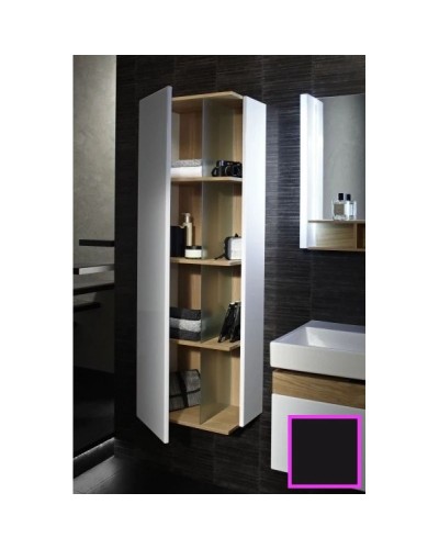 Подвесная колонна левосторонняя черный глянец Jacob Delafon Terrace EB1179G-274