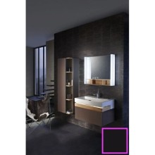 Подвесная колонна левосторонняя черный глянец Jacob Delafon Terrace EB1179G-274