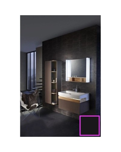 Подвесная колонна левосторонняя черный глянец Jacob Delafon Terrace EB1179G-274