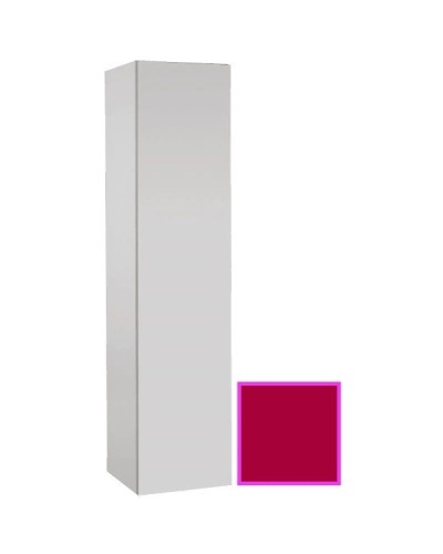 Подвесная колонна с реверсивной дверцей малиновый глянец Jacob Delafon Rythmik EB998-R3