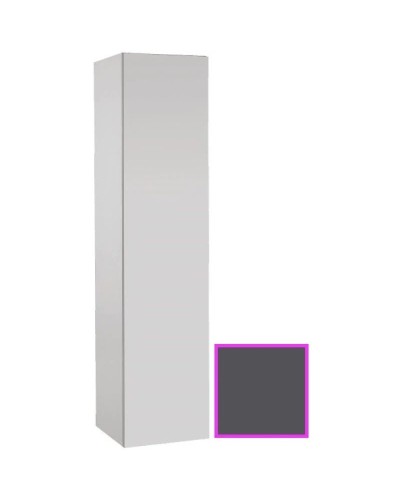 Подвесная колонна с реверсивной дверцей серый антрацит Jacob Delafon Rythmik EB998-N14