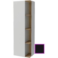 Подвесная колонна левосторонняя черный матовый Jacob Delafon Terrace EB1179G-M61