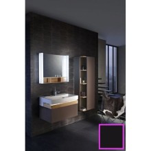 Подвесная колонна правосторонняя черный матовый Jacob Delafon Terrace EB1179D-M61