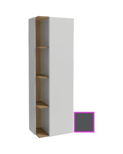 Подвесная колонна правосторонняя серый антрацит глянец Jacob Delafon Terrace EB1179D-442