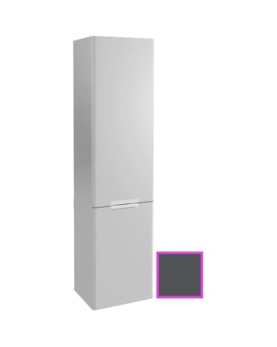 Подвесная колонна правосторонняя серый антрацит глянец Jacob Delafon Reve EB1141D-442