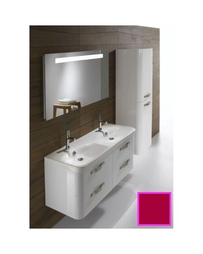 Подвесная колонна правосторонняя малиновый глянец Jacob Delafon Replay EB1074D-R3