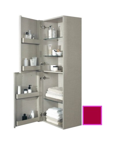 Подвесная колонна левосторонняя малиновый глянец Jacob Delafon Replay EB1074G-R3