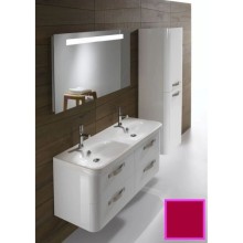 Подвесная колонна левосторонняя малиновый глянец Jacob Delafon Replay EB1074G-R3