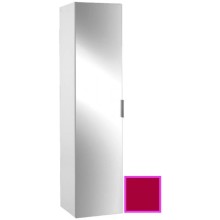 Пенал малиновый глянец с реверсивной зеркальной дверцей Jacob Delafon Odeon Up EB873-R3