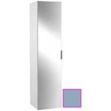 Пенал аквамарин матовый с реверсивной зеркальной дверцей Jacob Delafon Odeon Up EB873-M43