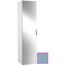 Пенал аквамарин матовый с реверсивной зеркальной дверцей Jacob Delafon Odeon Up EB873-M43