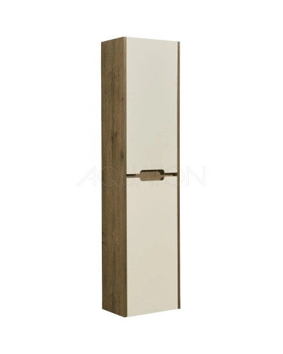 Пенал подвесной бежевый/дуб веллингтон L/R Акватон Оливия 1A254603OLVG0