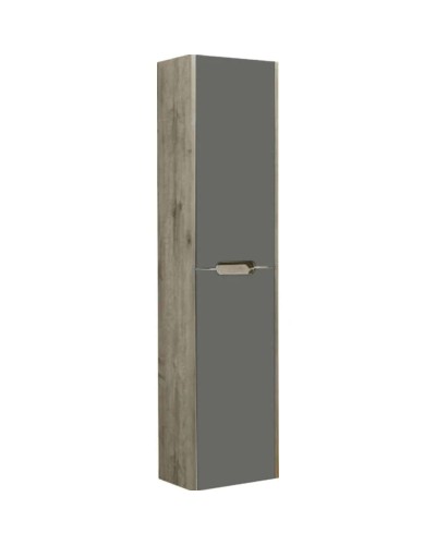 Пенал подвесной грей/дуб ойстер L/R Акватон Оливия 1A254603OLUG0