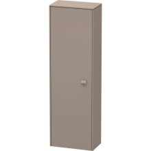 Пенал подвесной базальт матовый L Duravit Brioso BR1300L4343