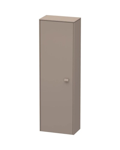 Пенал подвесной базальт матовый L Duravit Brioso BR1300L4343