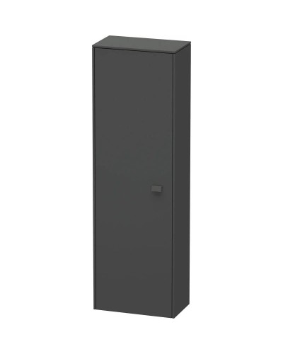 Пенал подвесной графит матовый L Duravit Brioso BR1300L4949