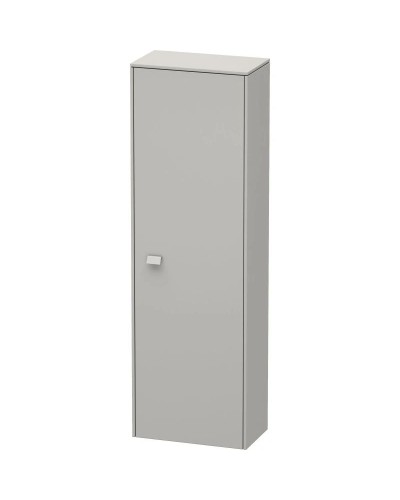 Пенал подвесной бетонно-серый матовый R Duravit Brioso BR1300R0707