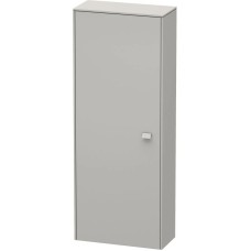 Пенал подвесной бетонно-серый матовый L Duravit Brioso BR1301L0707