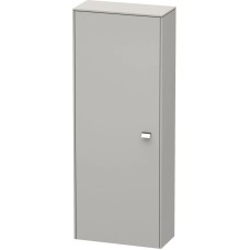 Пенал подвесной бетонно-серый матовый L Duravit Brioso BR1301L1007