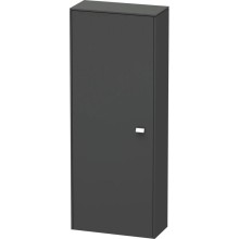 Пенал подвесной графит матовый L Duravit Brioso BR1301L1049