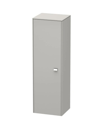 Пенал подвесной бетонно-серый матовый L Duravit Brioso BR1310L1007