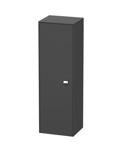 Пенал подвесной графит матовый L Duravit Brioso BR1310L1049