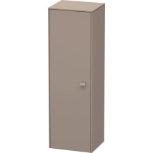 Пенал подвесной базальт матовый L Duravit Brioso BR1310L4343