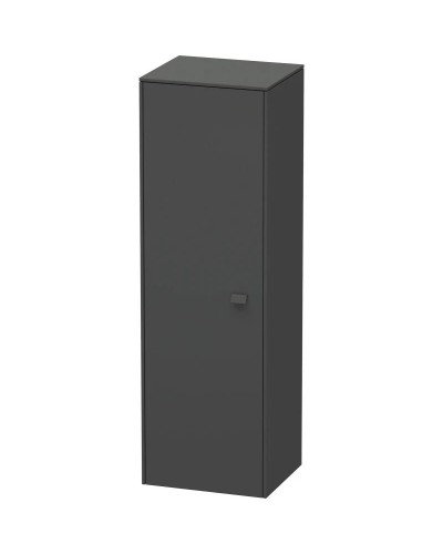 Пенал подвесной графит матовый L Duravit Brioso BR1310L4949