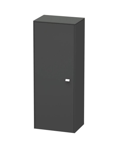 Пенал подвесной графит матовый L Duravit Brioso BR1311L1049