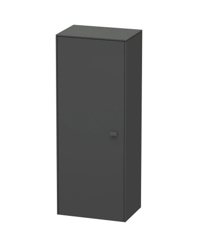 Пенал подвесной графит матовый L Duravit Brioso BR1311L4949