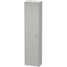 Пенал подвесной бетонно-серый матовый L Duravit Brioso BR1320L0707