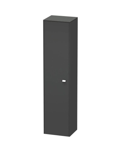 Пенал подвесной графит матовый L Duravit Brioso  BR1330L1049