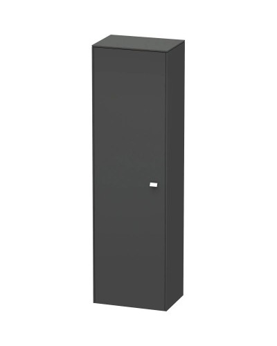 Пенал подвесной графит матовый L Duravit Brioso BR1331L1049