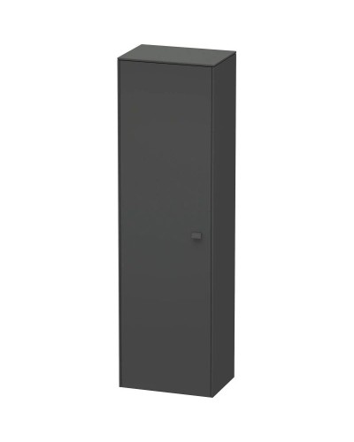 Пенал подвесной графит матовый L Duravit Brioso BR1331L4949