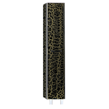 Джулия - 35 Пенал правый КРАКОЛЕТ черный