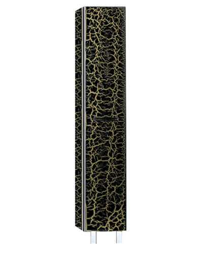 Джулия - 35 Пенал правый КРАКОЛЕТ черный