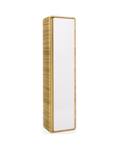 Пенал подвесной белый/дуб Jorno Ronda Ron.04.150/P/D-W