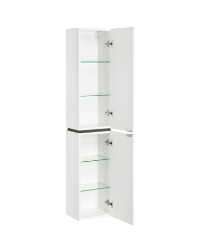 Пенал подвесной белый глянец/серый кашемир R Акватон Скай 1A238603SY01R