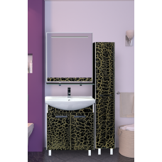 Джулия - 35 Пенал правый КРАКОЛЕТ черный